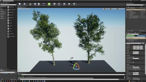 MAWI New Unreal Engine Wind System Trees