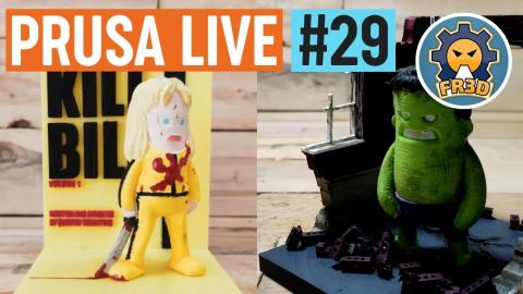 Fr3d's dioramas, PrusaPrinters.org updates & new Prusament color - PRUSA LIVE #29