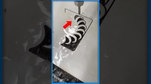 This Water Can Cut Anything???????? #new #satisfying #yt #ytshorts