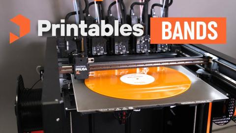 We Made Functional 3D-Printable Vinyl Records: Introducing Printables Bands!