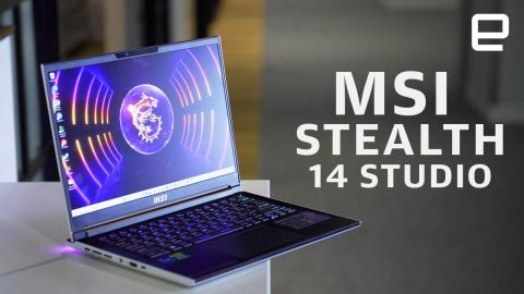 The MSI Stealth 14 Studio might be the most improved gaming laptop of 2023