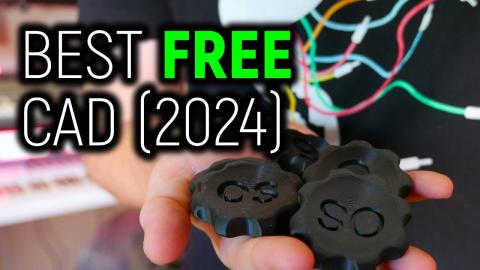 BEST FREE CAD / 3D Modelling software 2024 - I tested them all!