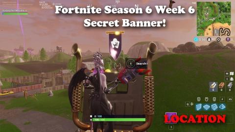 Fortnite Season 6 Week 5 Secret Battle Star Location And - 