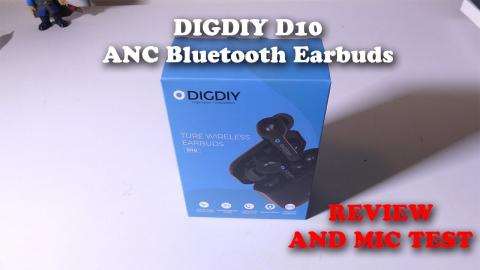 DIGDIY D10 Active Noise Canceling Earbuds With Wireless Charging REVIEW