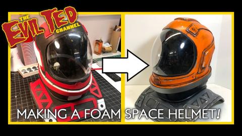 Making a Foam Space Helmet: Part 1