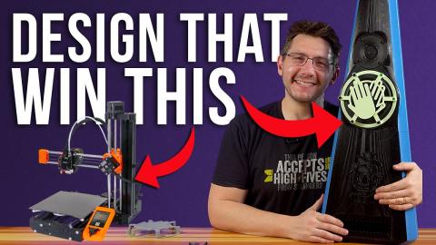 Design Challenge to WIN A PRUSA MINI! #3DPNSpeakerCover