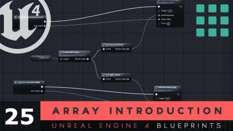 Introduction To Arrays - #25 Unreal Engine 4 Blueprints Tutorial Series