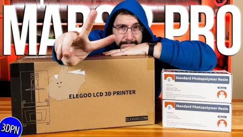 The Elegoo Mars 2 Pro 3D Printer // FIRST STREAM OF 2021!