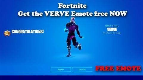 Fortnite Get the FREE Verve Dance Emote NOW