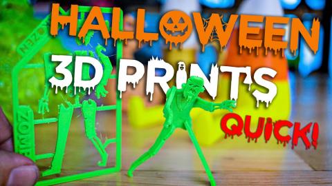 Top 5 Last Minute Halloween 3D Prints for 2021