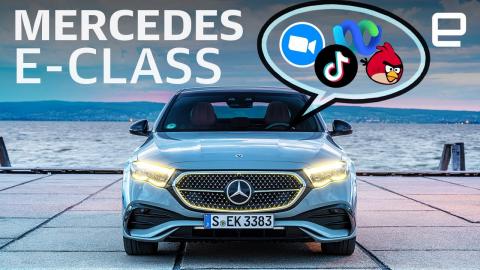The new Mercedes-Benz E-Class puts TikTok on the road