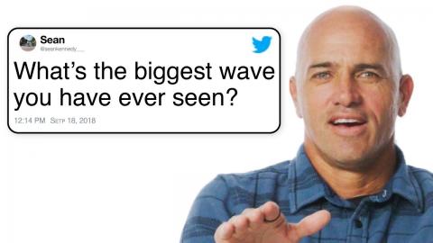 Kelly Slater Answers Surfing Questions From Twitter | Tech Support | WIRED