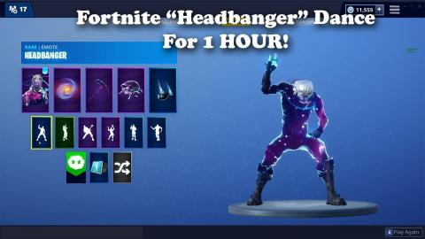 Fortnite "Headbanger" Dance for 1 HOUR!