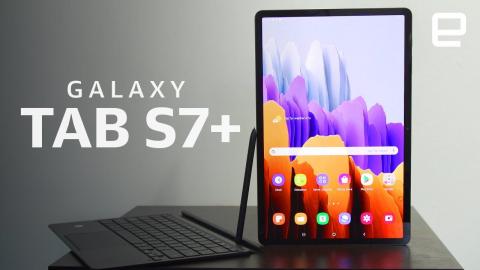 Samsung Galaxy Tab S7+ hands-on: An Android 2-in-1 with bombastic specs