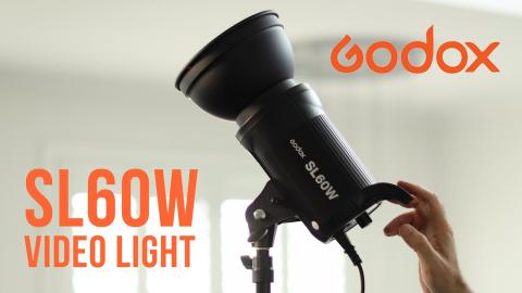 Godox SL60W - A great video light for Youtube Videos and more! - Unboxing and Review