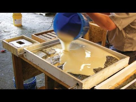 Amazing Creative Construction Worker Make Tiles and Bricks