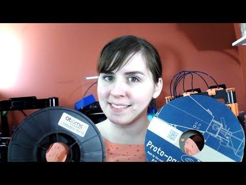 Proto-Pasta, Atomic, & Make Shaper Filaments Plus the Prusa Lives!