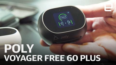 Poly Voyager Free 60 Plus hands-on at CES 2023