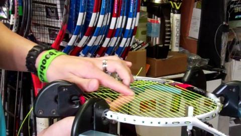 Jayson badminton stringing racquet strings