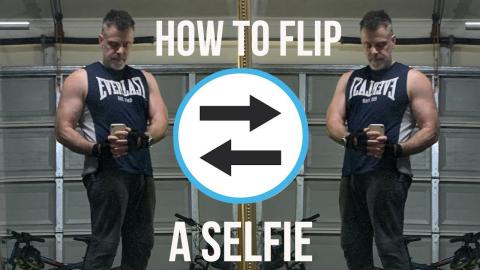 How to Flip a Selfie on your iPhone -  iOS 14 Update