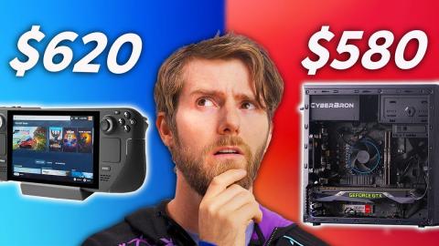 Is Building a PC Dumb when the Steam Deck Exists?
