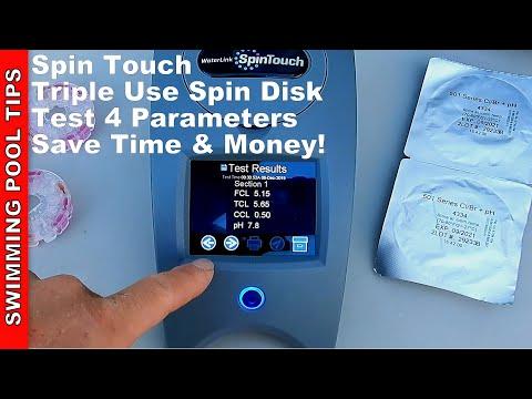 Spin Touch Triple Use Disk Series: 4 Test Parameters and You Can Use Each Disk 3 Times!