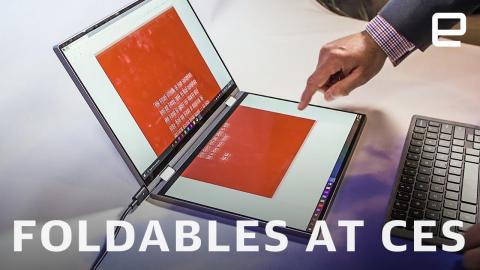 Foldable PCs at CES 2020