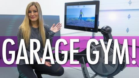 Turning my garage into a gym! Nordic Rower review