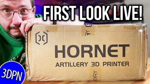 Artillery3D HORNET & Peet's Coffee - FIRST PRINTS & PRIZES!
