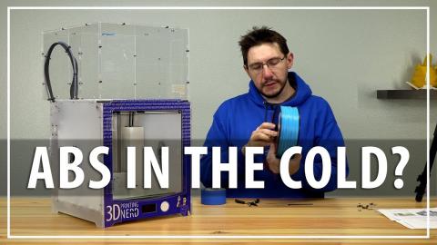 3D Printing ABS In The Cold! // Assembling and Testing a 3D Printer Enclosure