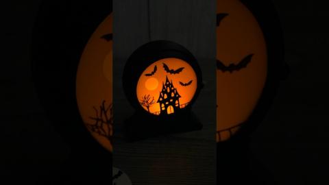Halloween Tea Light Display | 3D Printing Ideas