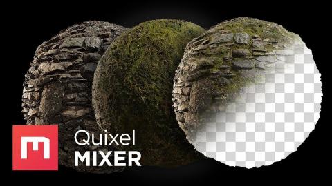 Handpainted Masking in Quixel Mixer