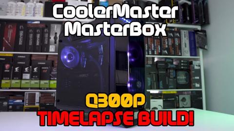 Custom Loop mATX CoolerMaster Q300P Timelapse System Build