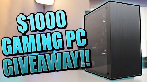 INSANE $1000 Gaming PC Build 2020 + GIVEAWAY!