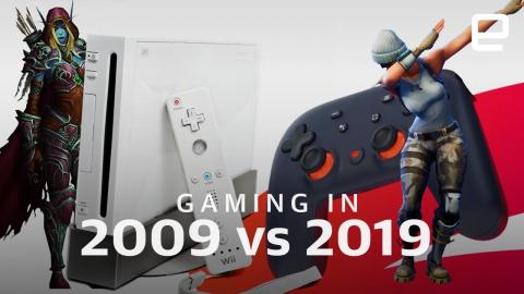 Gaming in 2009 vs 2019
