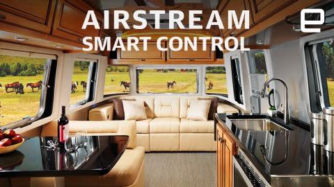This connected Airstream is your smart home away from home