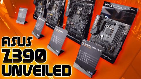 ASUS Z390 Full Range First Look - The GENE Is Back!