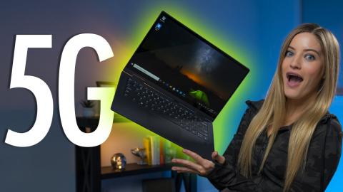 The FIRST 5G Laptop! Lenovo Flex 5G