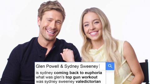 Sydney Sweeney and Glen Powell Answer The Web's Most Searched Questions | WIRED