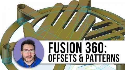 Fusion 360: Offsets and Patterns ARE EASY!