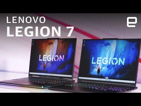 Lenovo Legion 7 gaming laptops hands-on