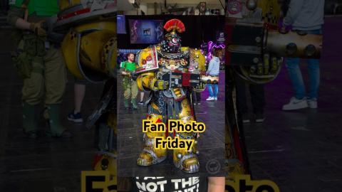 Fan Photo Friday Imperial Fist￼ Praetor Space Marine by Limestone Forge Cosplay #evafoam #cosplay