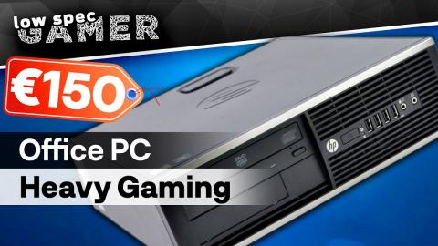 The Good and Bad of Gaming on Cheap Office PCs | Hp Elite 8300 budget PC