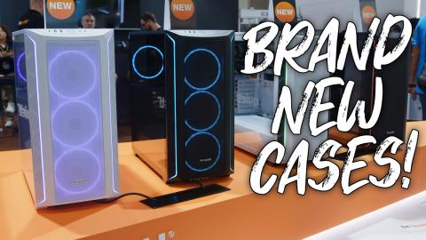 be quiet! Show Off INSANE New Airflow Cases!!