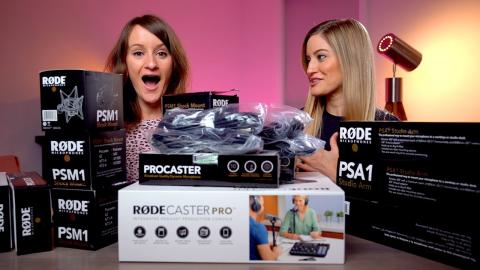 New Studio and Podcast setup! Rodecaster Pro Unboxing!