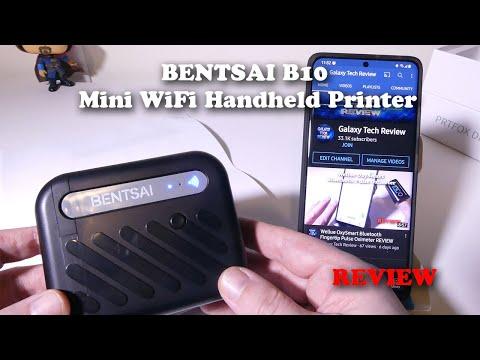BENTSAI B10 Mini WiFi Handheld Printer REVIEW