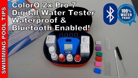 ColorQ 2x PRO 7 Digital Water Tester: Fast, Accurate, Bluetooth Enabled & Waterproof!