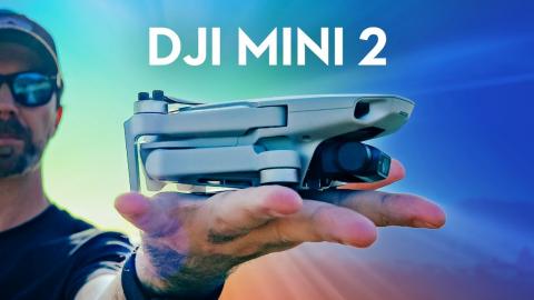 DJI Mini 2 - 4K Video, 10km Range, 31m Flight Time, Less Than 294g Drone.