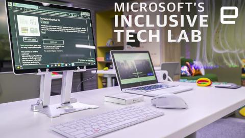 See inside Microsoft's new Inclusive Technology Lab