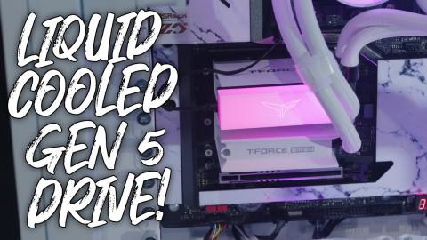 PCIe Gen 5 Liquid Cooling Is The FUTURE!